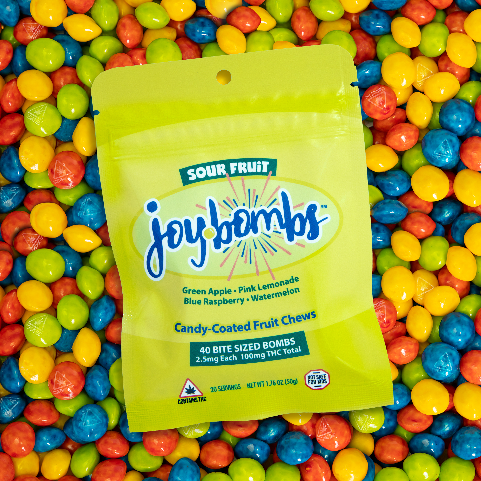Sour Fruit 40-pack | 100mg