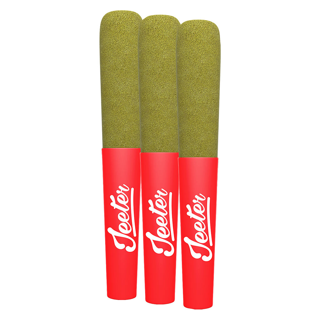 Jeeter - Baby Jeeter Apples and Bananas Infused Pre-Rolls - 3x0.5g