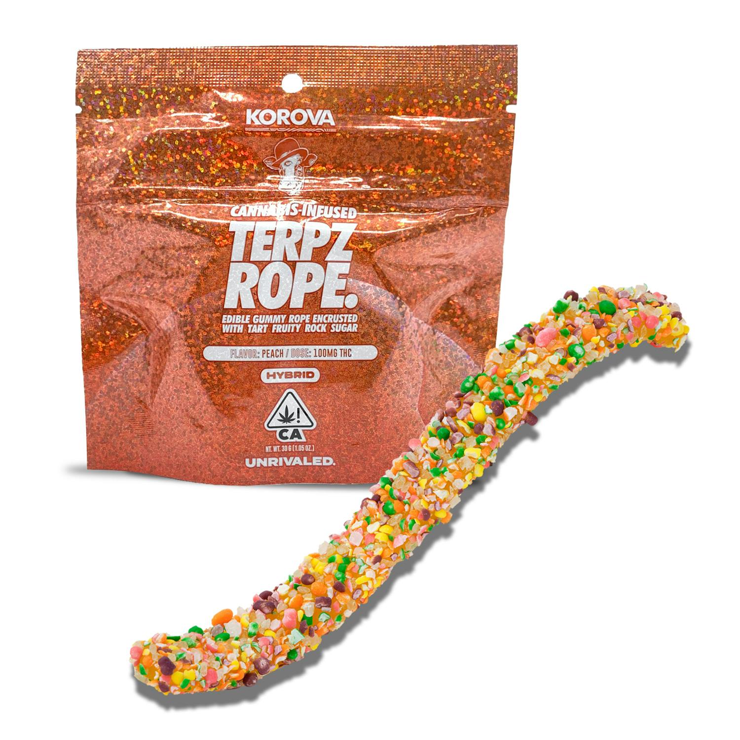 KR: Twerpz Rope Peach 100mg