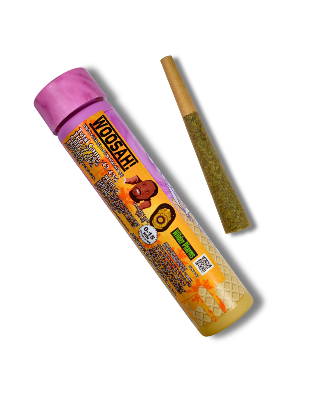 WOOSAH | HYBRID | ROSIN INFUSED PRE-ROLL | 1G | REC