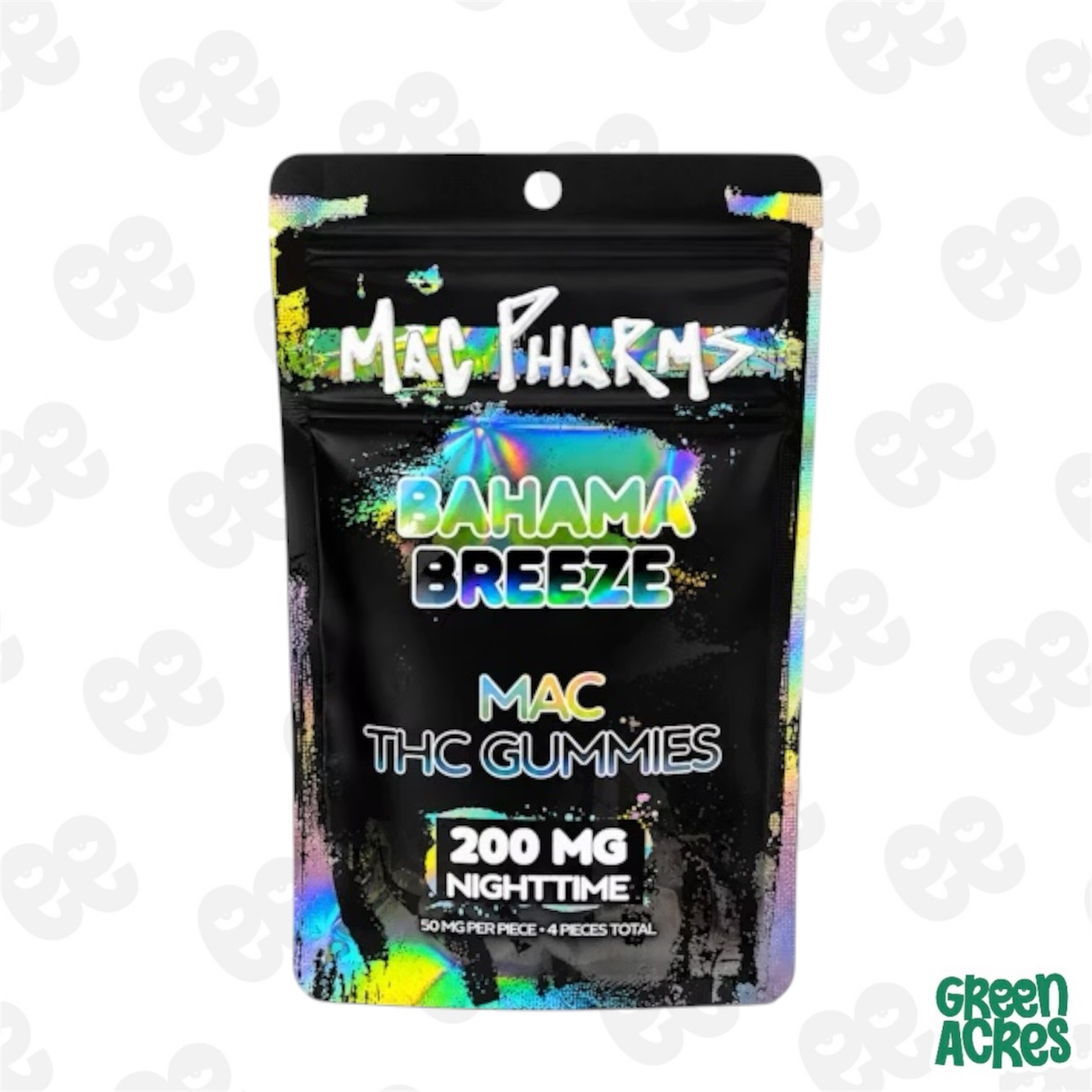 Mac Pharms: Bahama Breeze Nighttime 200MG Gummies