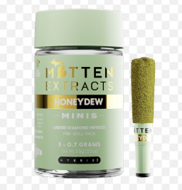 Mitten Extracts Infused Multipack (5x.7g) - Honeydew