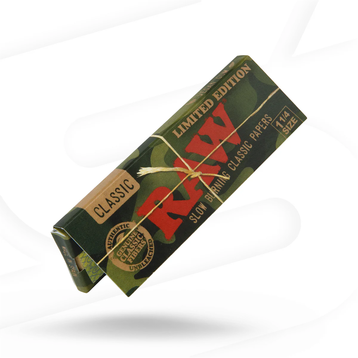 RAW Camo Rolling Papers 1 1/4 " 50 pack product photo