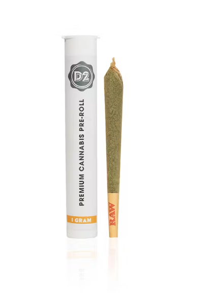 DTF - Premium Preroll: 1G - Cherry Cacao Kush
