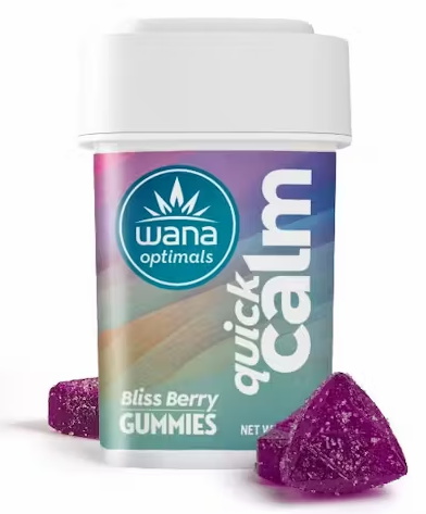Wana: Quick Relief 100mg CBD | 100mg CBC | 100mg CBG | 100mg THC