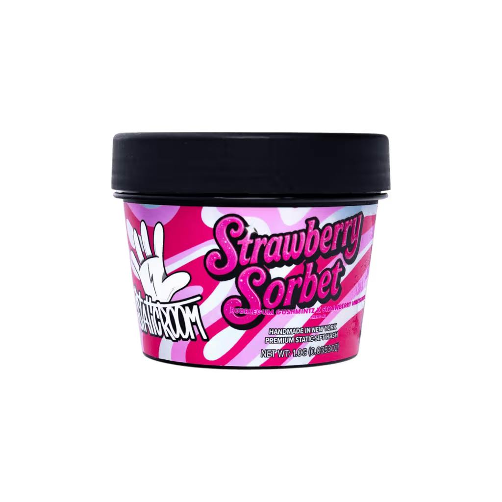 Static Room | Strawberry Sorbet | Static Sift Hash