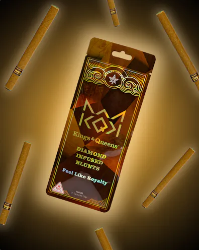 KINGS & QUEENS Infused Blunt 2g: Rain Drops 2pk