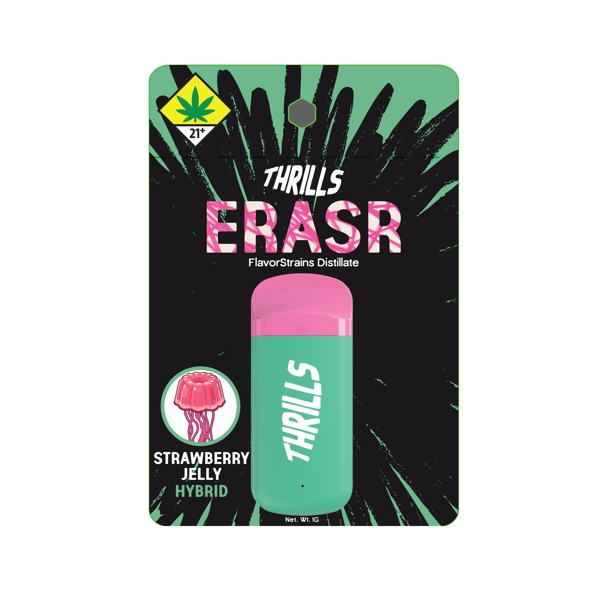 Strawberry Jelly - FlavorStrains Erasr - All-In-One - 1g