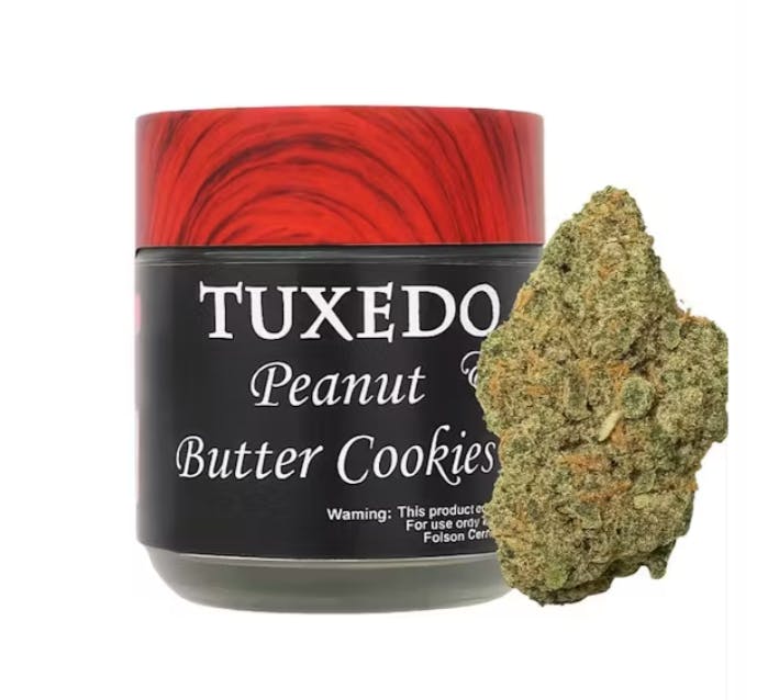 Tuxedo | Flower | Peanut Butter Cookies