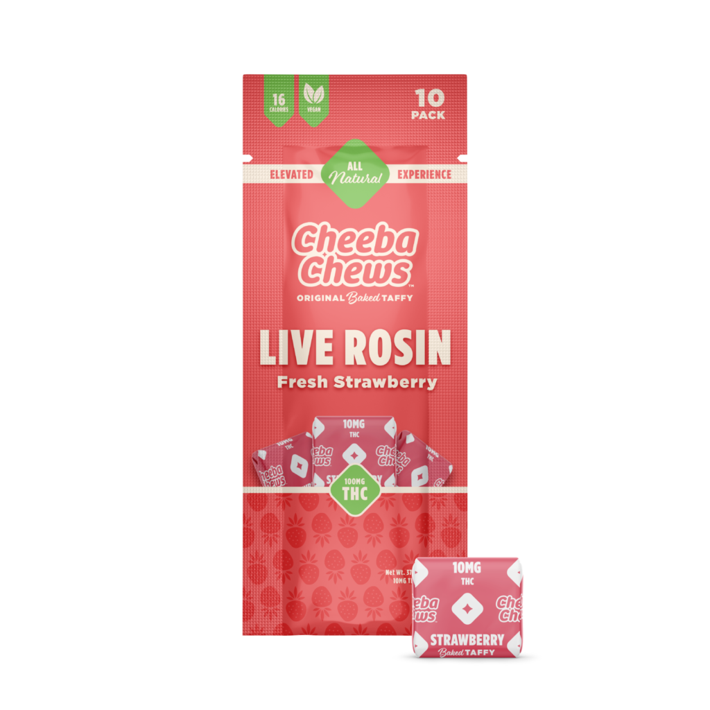 Live Rosin Fresh Strawberry Taffy
