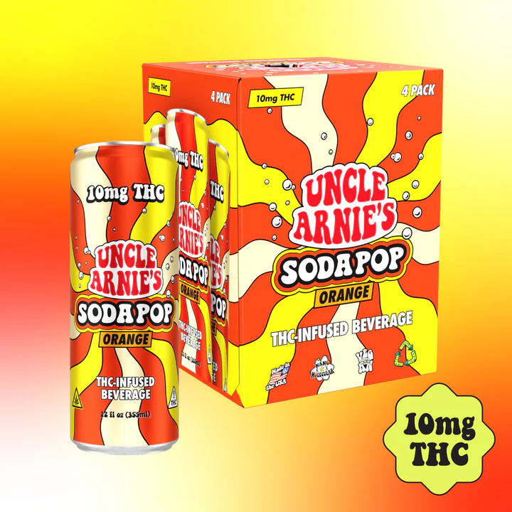 Uncle Arnie Sodapop Orange 10mg