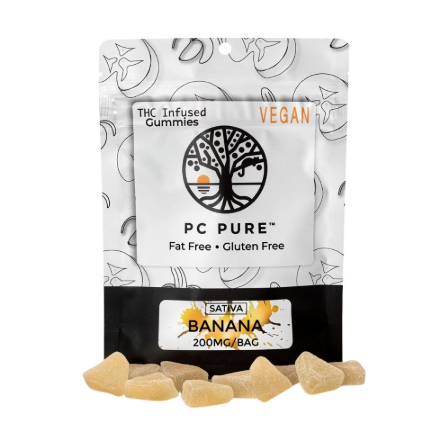 PC PURE | 200MG GUMMIES | BANANA