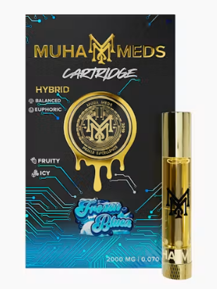 Muha Meds | 2g Vape Cart | Frozen Bluez