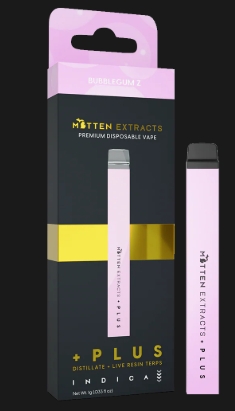MITTEN ETXRACTS - PLUS DISPOSABLE - BUBBLEGUM ZKITTLEZ