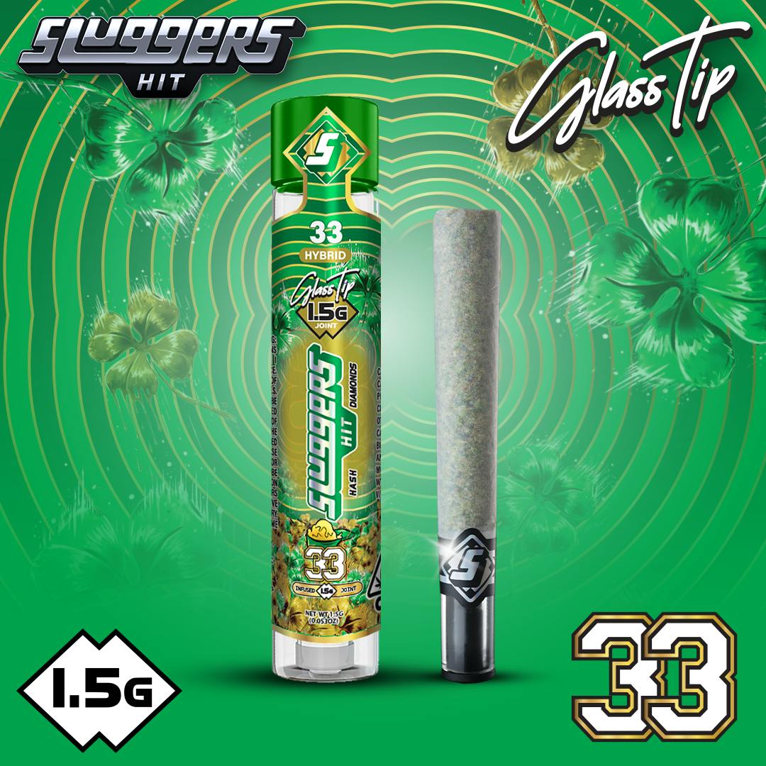 Sluggers - 33 (h) - Infused Pre-roll - 1.5g