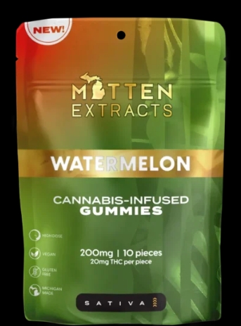 Mitten Extracts - Effect Gummies - 200mg - Watermelon - Sativa