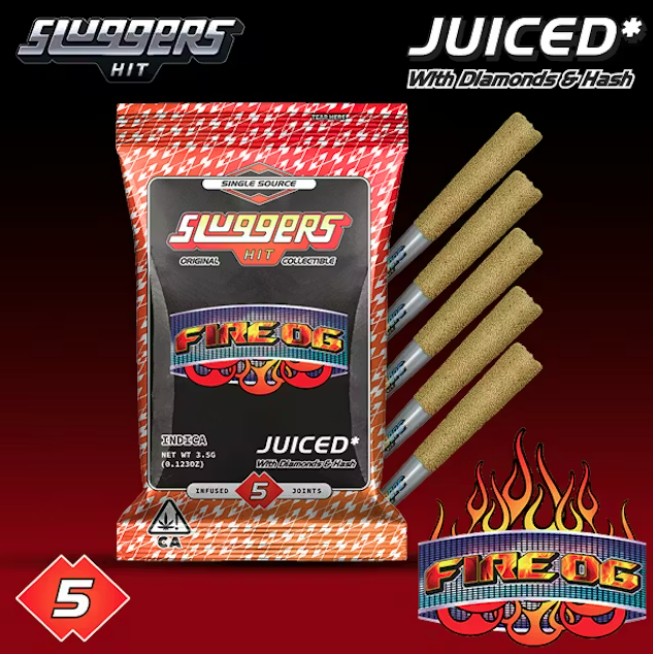 Fire OG 5pk Pre-Rolls Sluggers