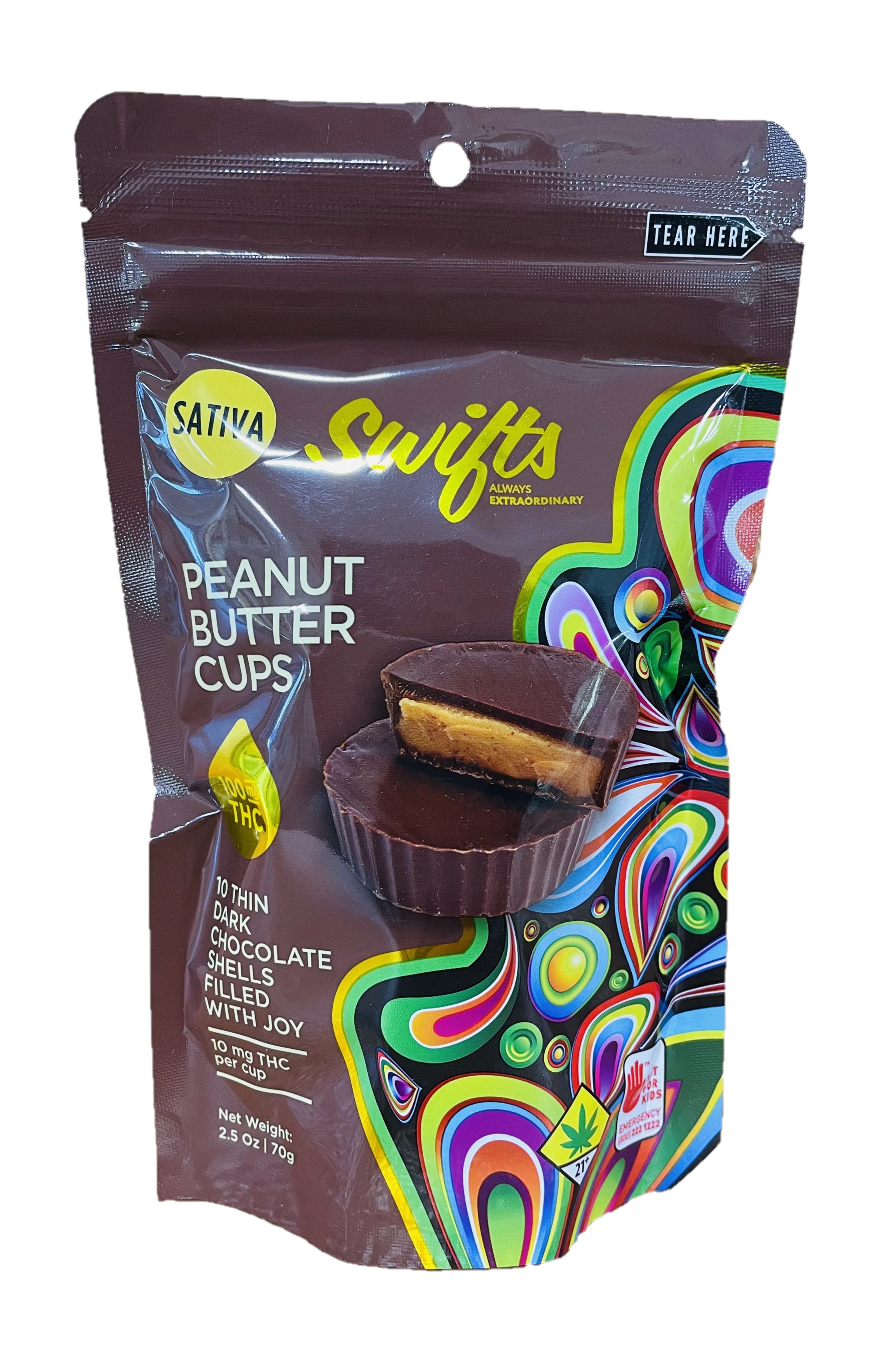 Swifts - Dark Chocolate Rosin PB Cups (S) 10pk