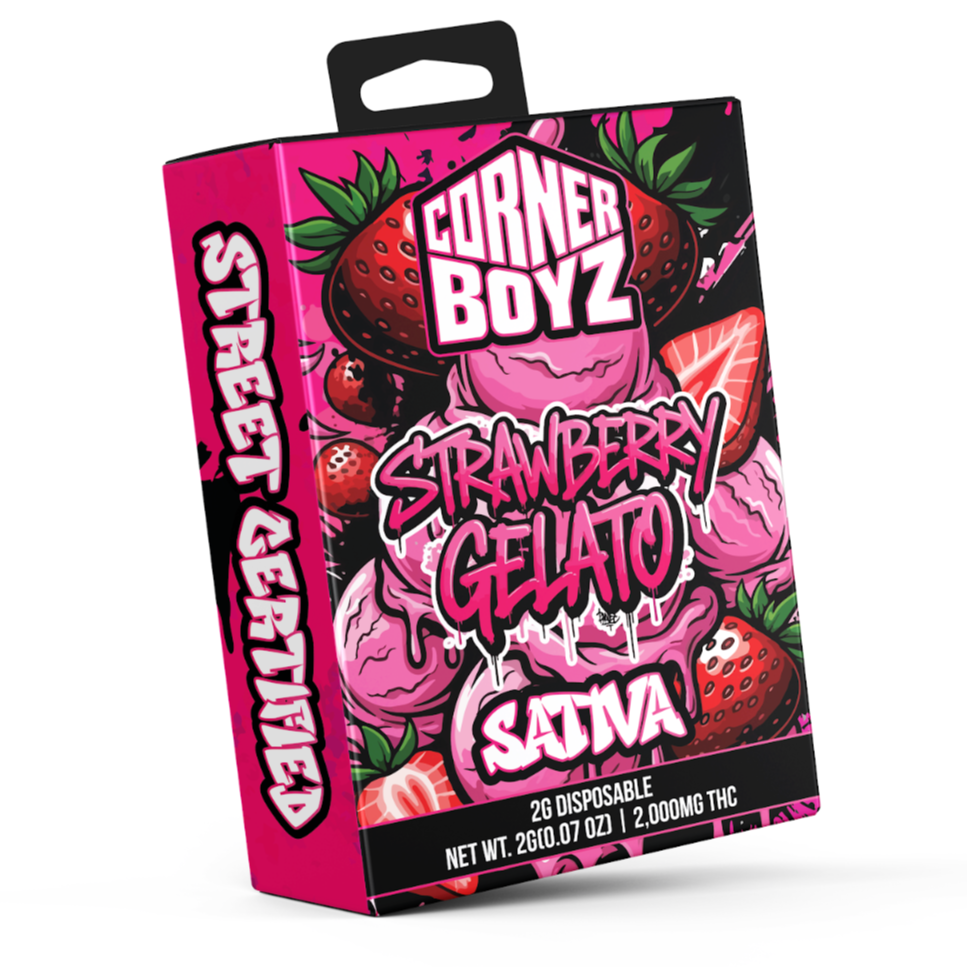 Corner Boyz 2g Disposable - Strawberry Gelato