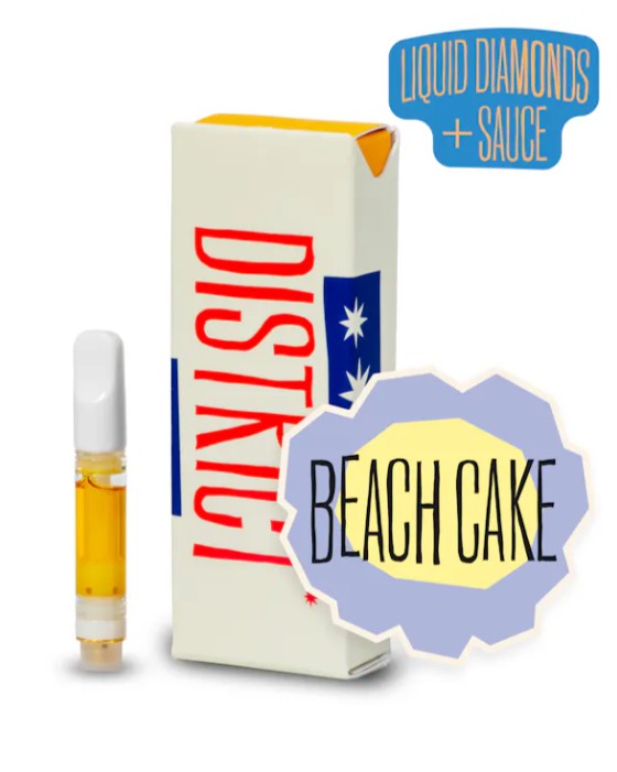 Beach Cake 1G Liquid Diamond/Sauce Cartridge