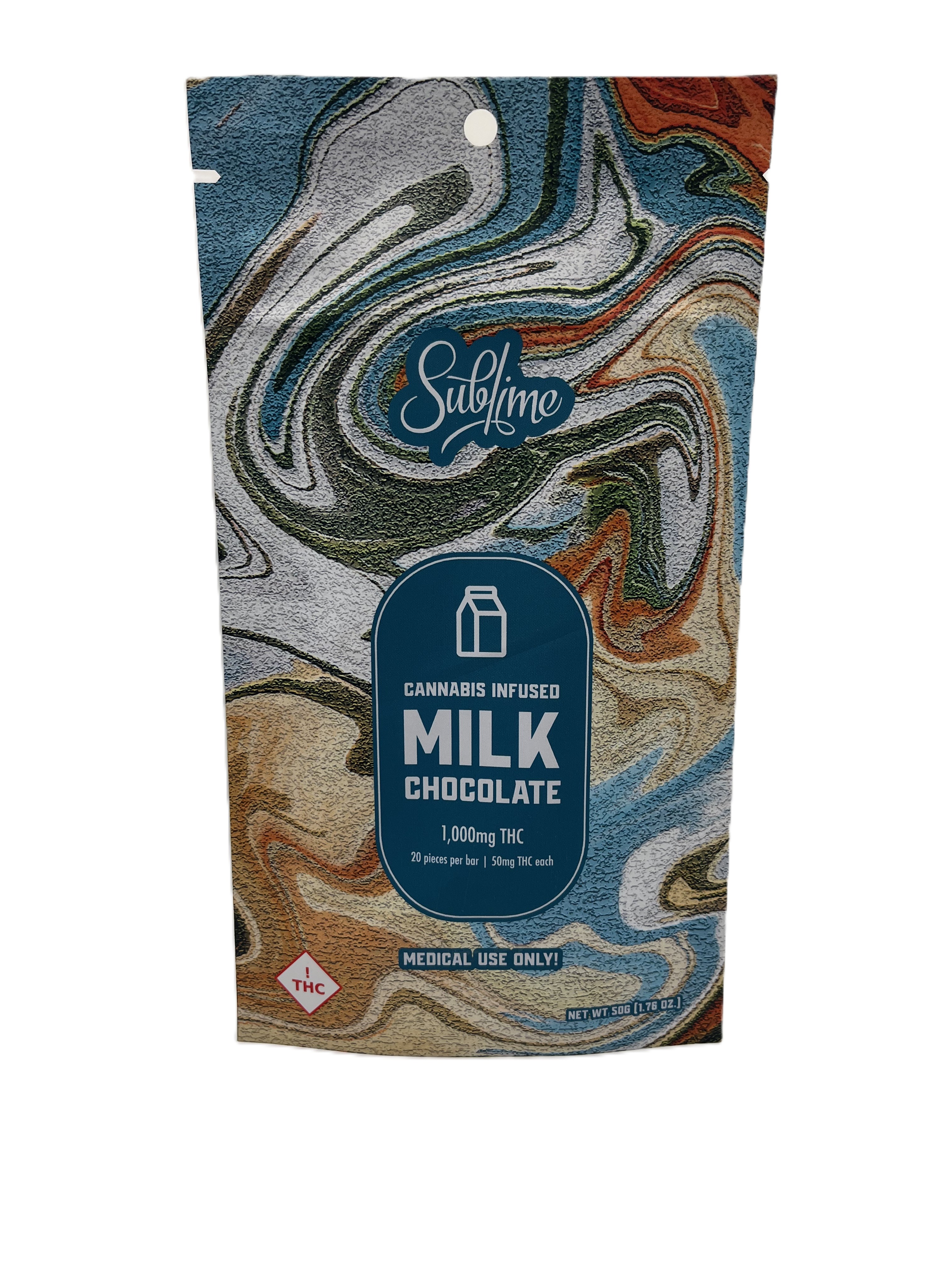 Milk Chocolate | 1000mg | Sublime