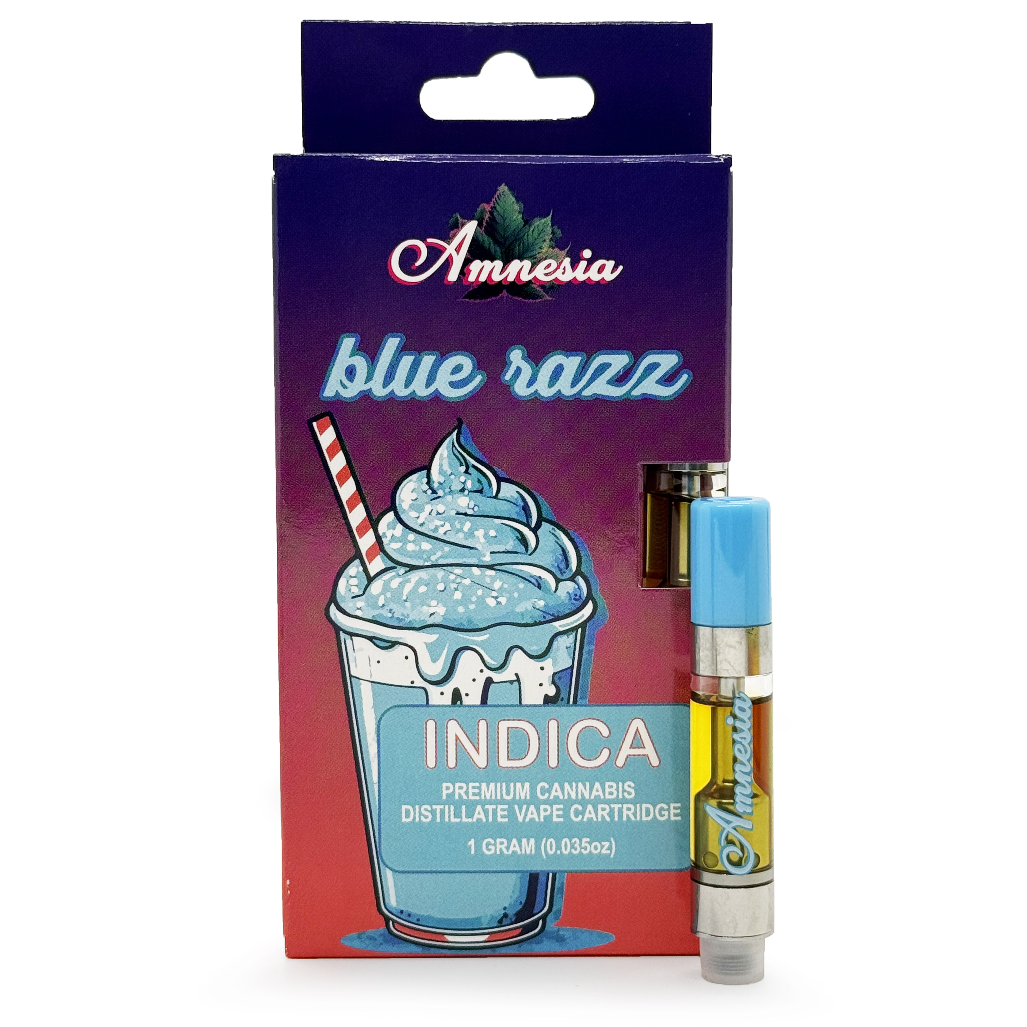 Amnesia | 1g 510 Cartridge | Blue Razz
