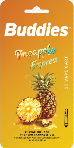 Flavor Infused Distillate Cartridge | Pineapple Express