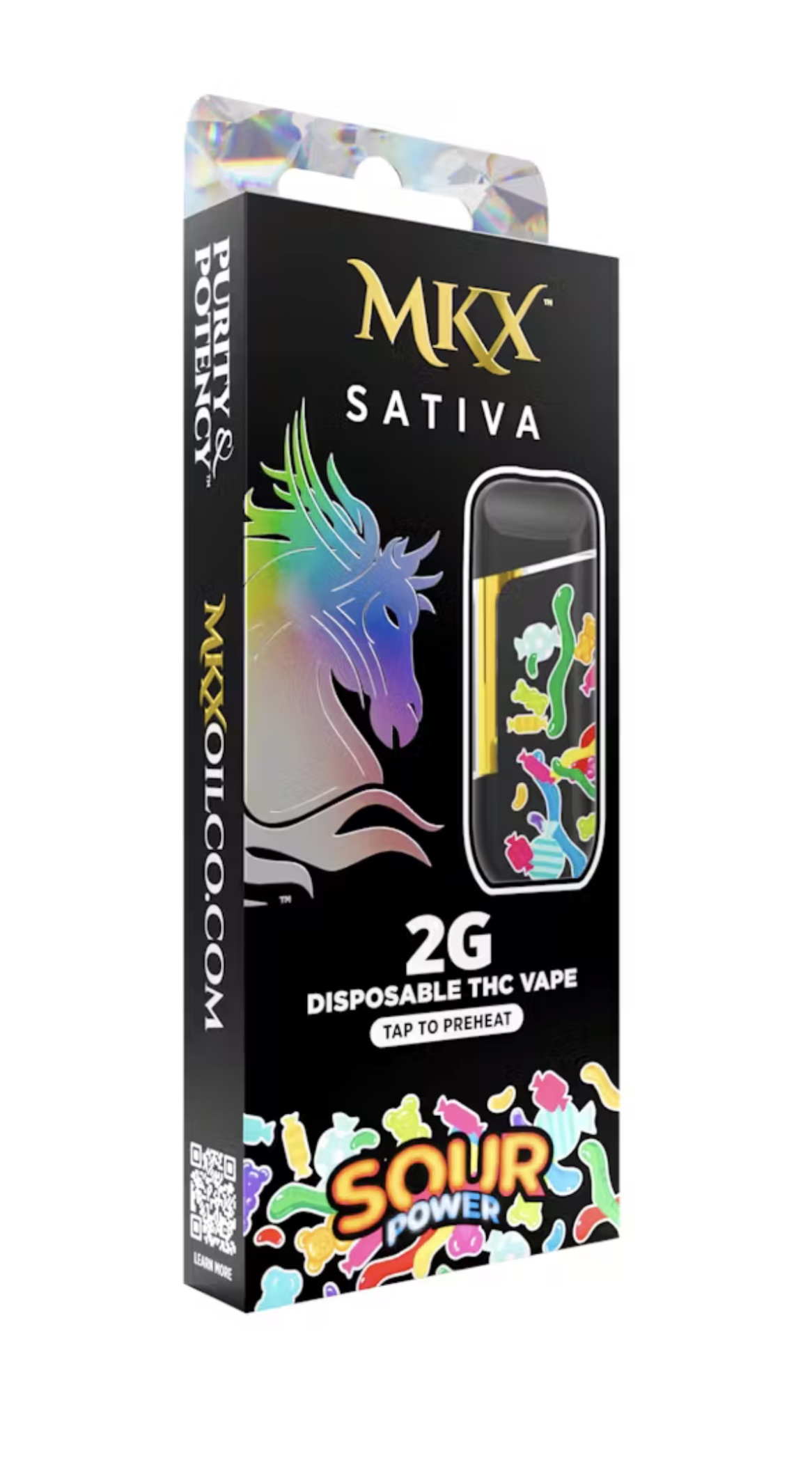 2g MKX Disposable - Sour Power 2g Disposable - Sativa