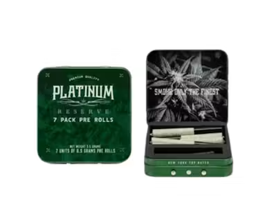 Platinum Reserve Sour Diesel 7pk Prerolls