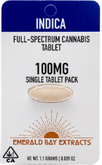 Emerald Bay Extracts Mule Fuel Indica Single Tab 100mg