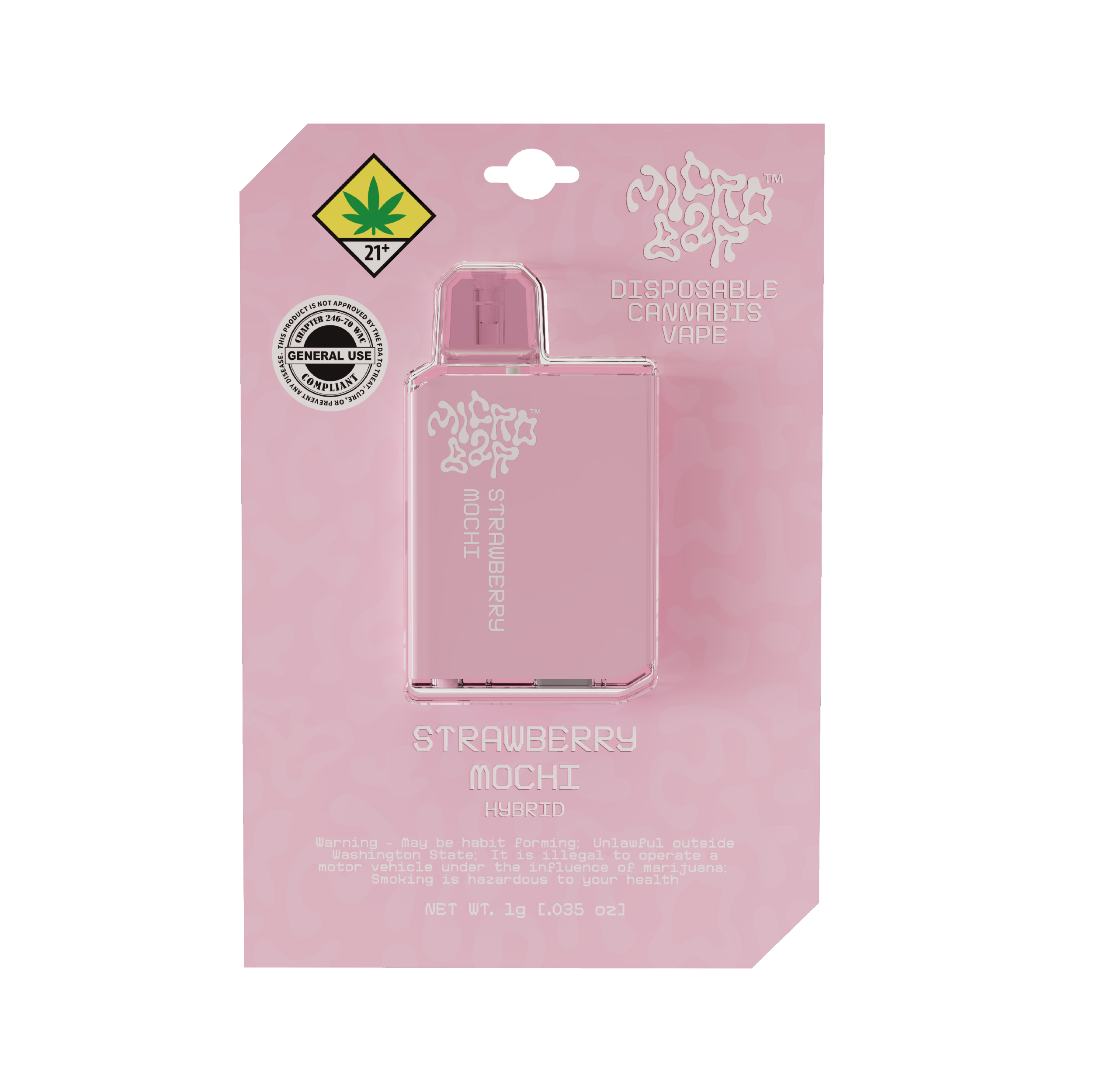 Strawberry Mochi Disposable | 1g