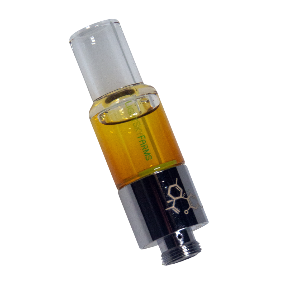 Z Truffle #4 Live Rosin Glass Vape Cart by LightSky Farms