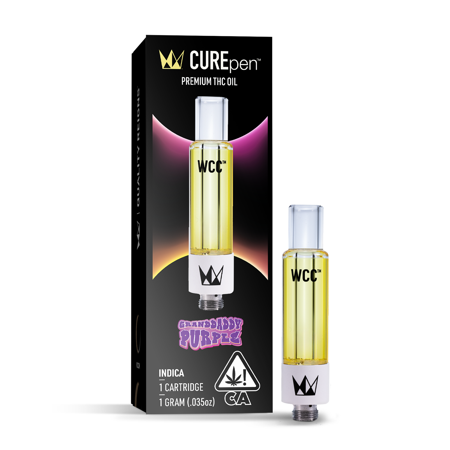 VAPE (DISPOSABLE) - - INDICA - GRANDDADDY PURPLE