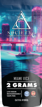 Society C - Miami Vice - 2g Live Resin Disposable