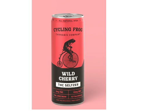 Cycling Frog - Wild Cherry 1:1 THC:CBD Single - 10mg