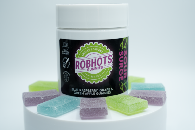 100mg Robhots Sour Surge Hybrid Gummy Multipack