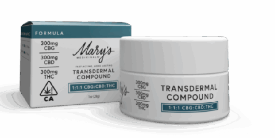 Mary's Medicinals - 1-1-1 Formula Compound Balm