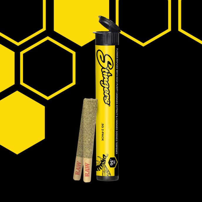 Stingers - Orange Cream Pop - Infused Pre-Rolls - 0.5g (1g)