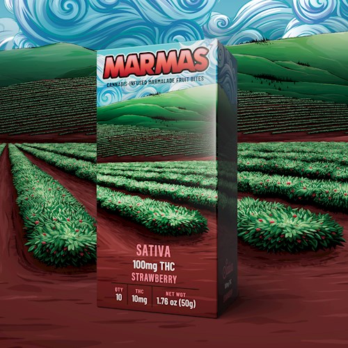 NWC Strawberry Marmas (S) 10pk (THC:100)