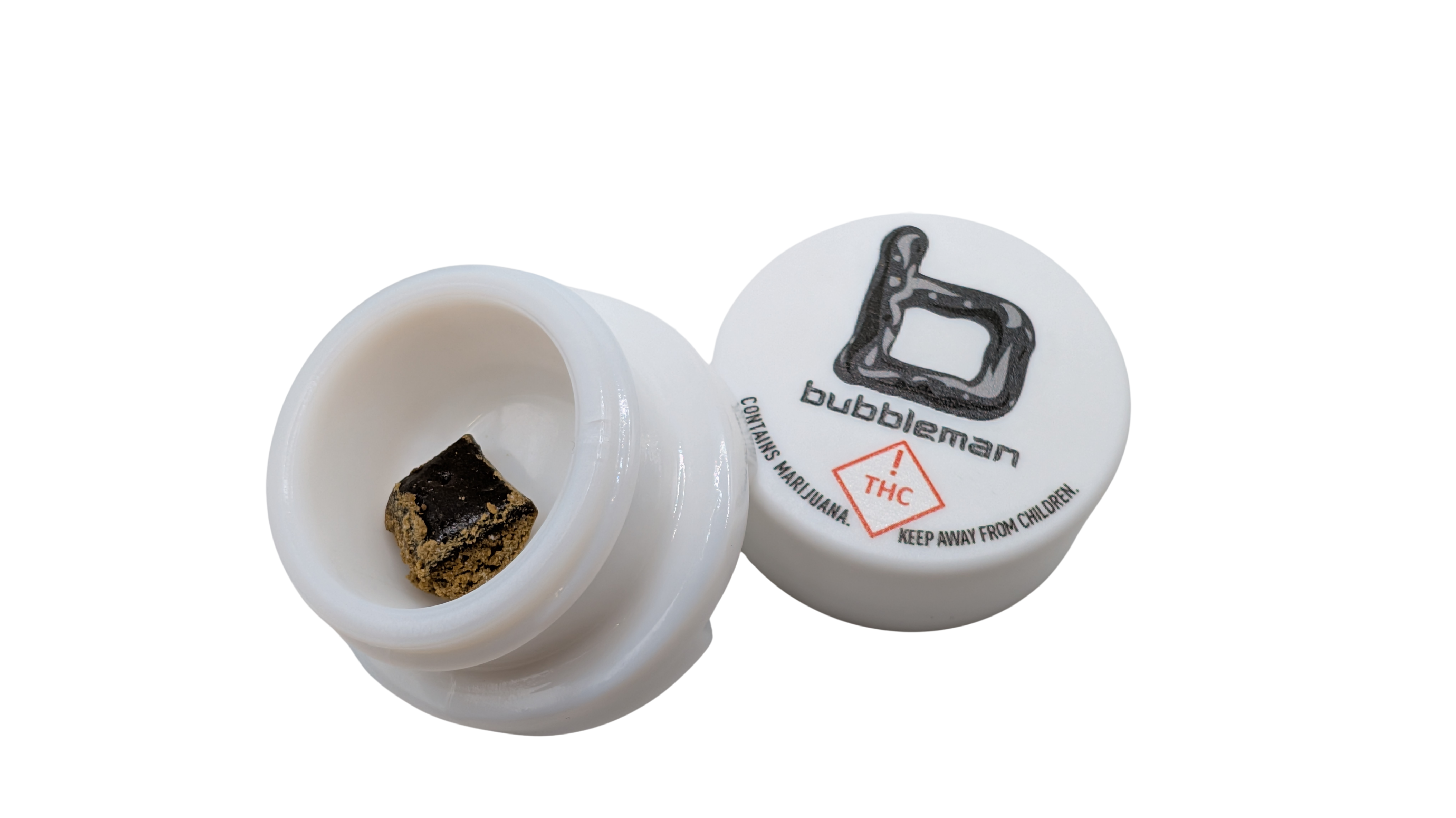 Bubbleman | Solventless Brick Hash | Indica