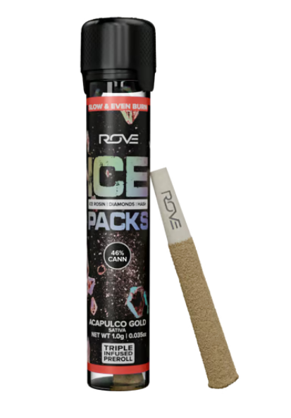 Acapulco Gold - Sativa - Ice Packs - Infused Pre-Roll