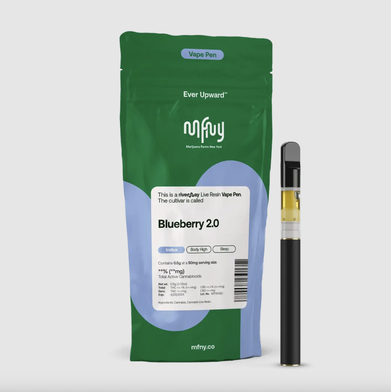 Live Resin .5g AIO | Blueberry 2.0