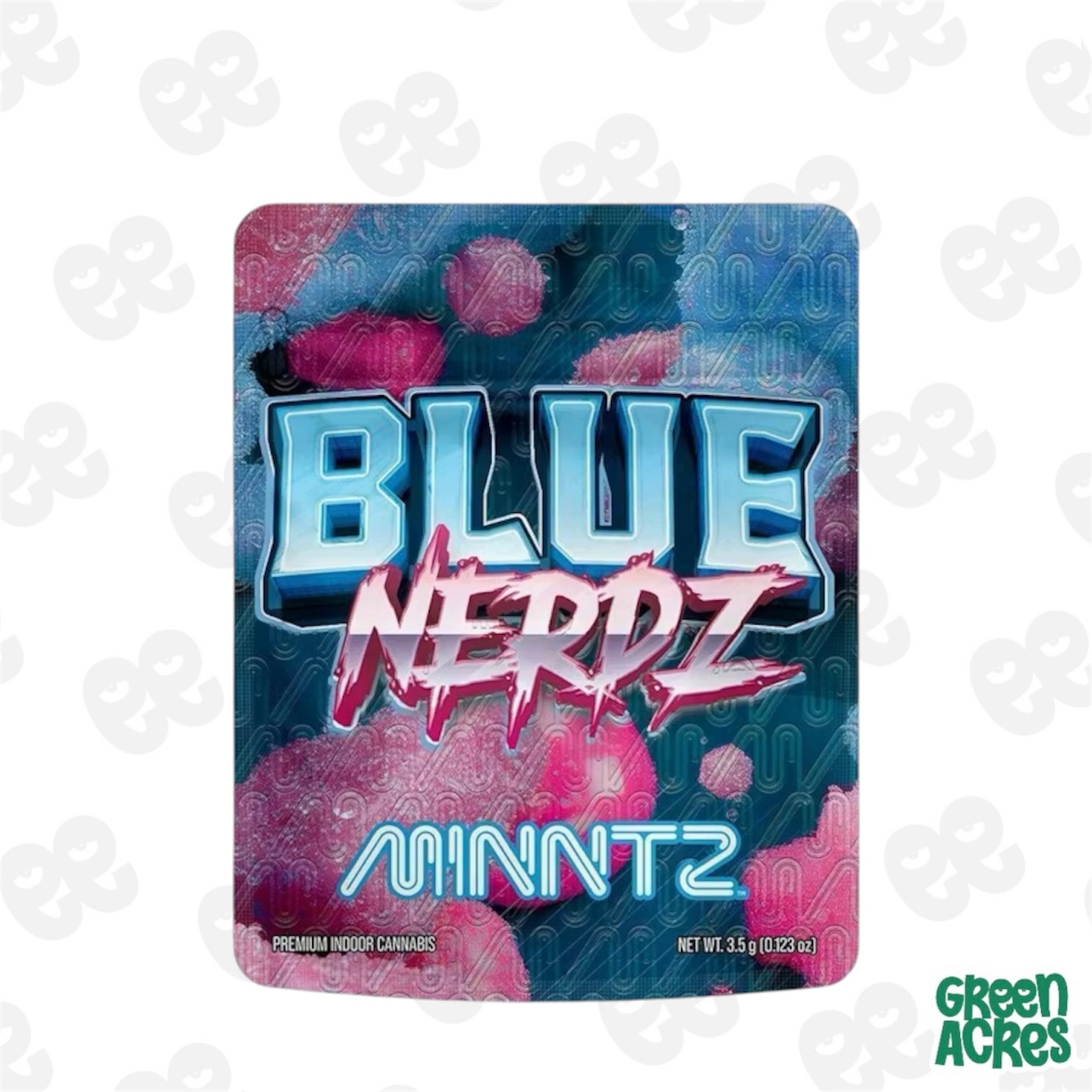 Minntz: Blue Nerdz 3.5G Prepackaged Flower