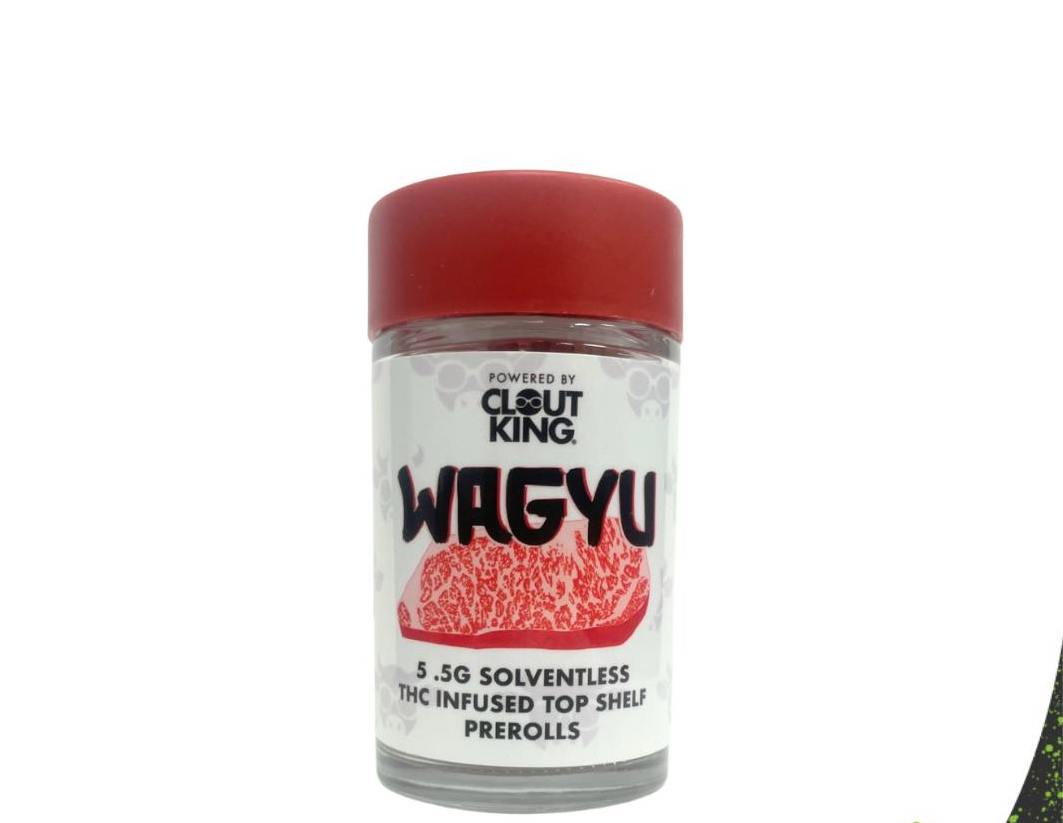 Big League Wagyu Terdziez Bubble Hash Infused PreRolls 5-Pack (0.5Gx5)
