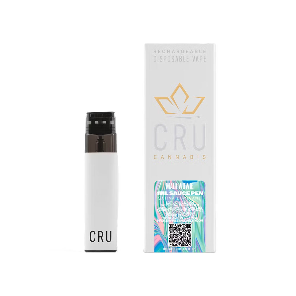 CRU | Maui Wowie | Live Resin All-In-One Vape 1ML
