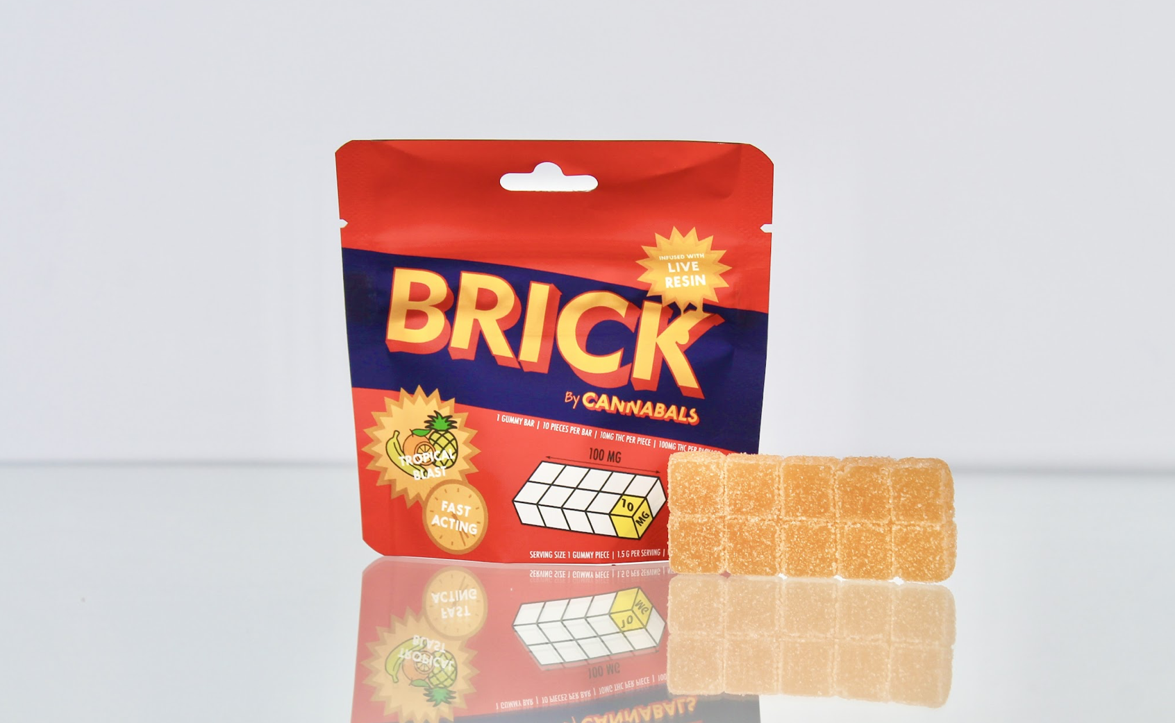 Cannabals | Tropical Blast | BRICK | Live Resin | 100mg