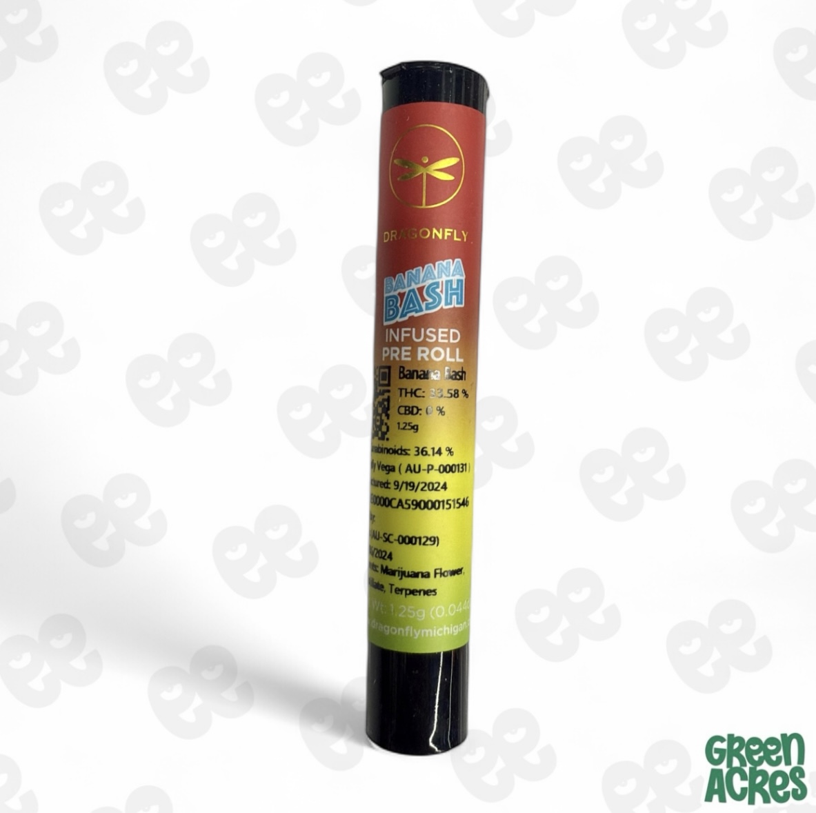 Banana Bash 1.25G Infused Pre-Roll