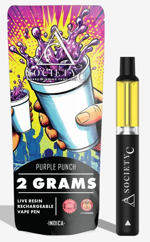 Society C - Purple Punch - Live Resin Disposable