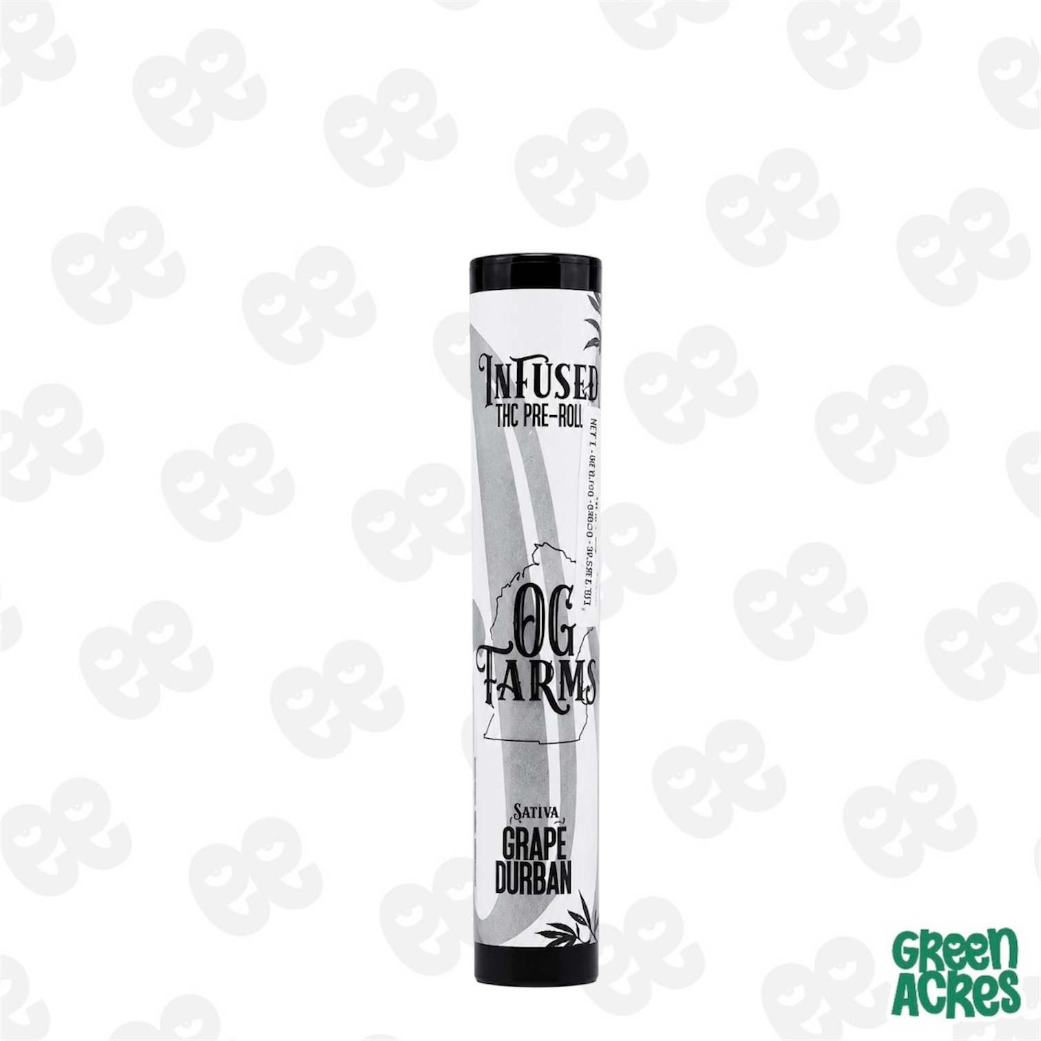 OG Farms: Grape Durban 1.2G Infused Pre-Roll