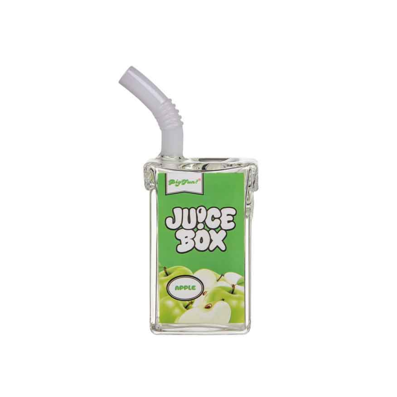 Bigfun! - Juice Box Mini Bubbler - Green Apple